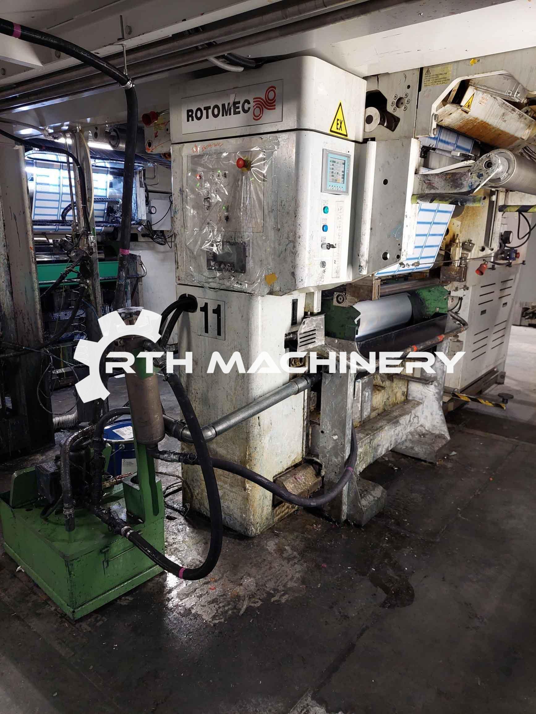 Rotomes Ref. 10052- BOBST ROTOMEC RS 4004 900/400/C, YEAR 2011 - RTH MACHINERY
