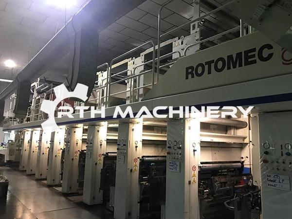 Rotomes Ref. 10016- ROTOMEC BOBST RS888, YEAR 2008 - RTH MACHINERY