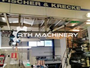 Ref. 8233- USED FISCHER & KRECKE 34DF/8 CNC, YEAR 1995