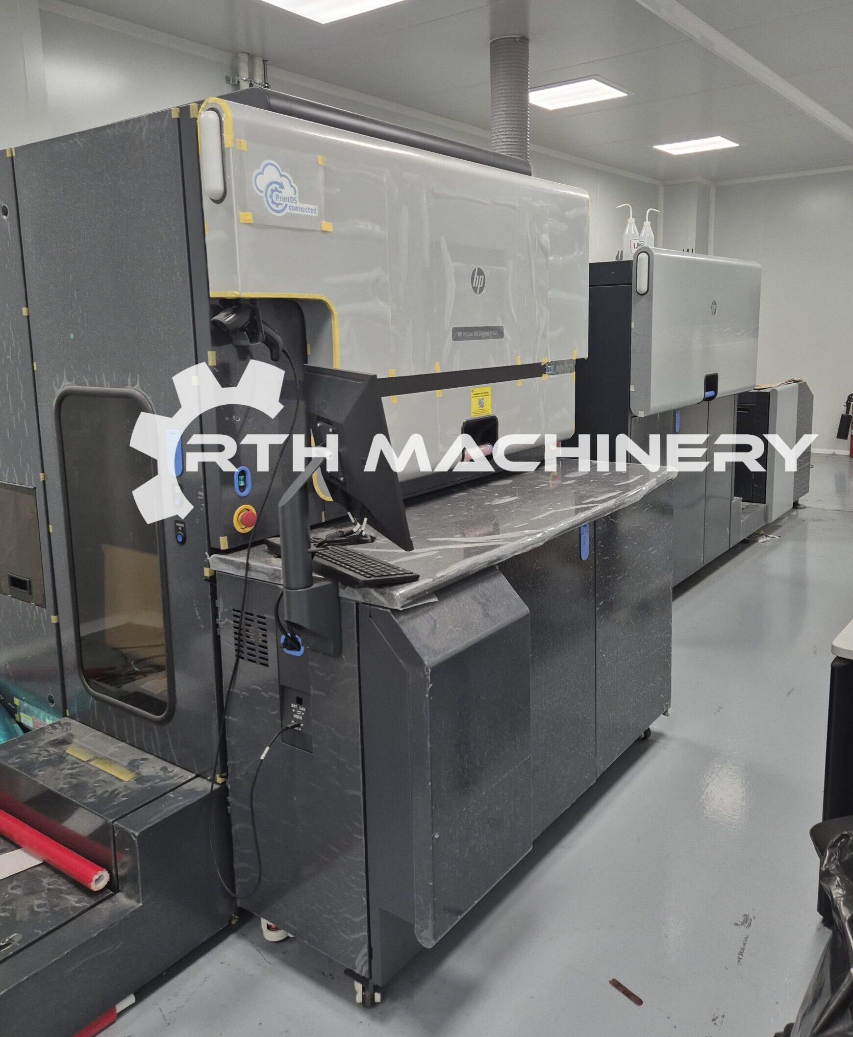 Model 6k SOLD / SOLD Ref. 13008- USED HP INDIGO 6K, YEAR 2023 - RTH MACHINERY